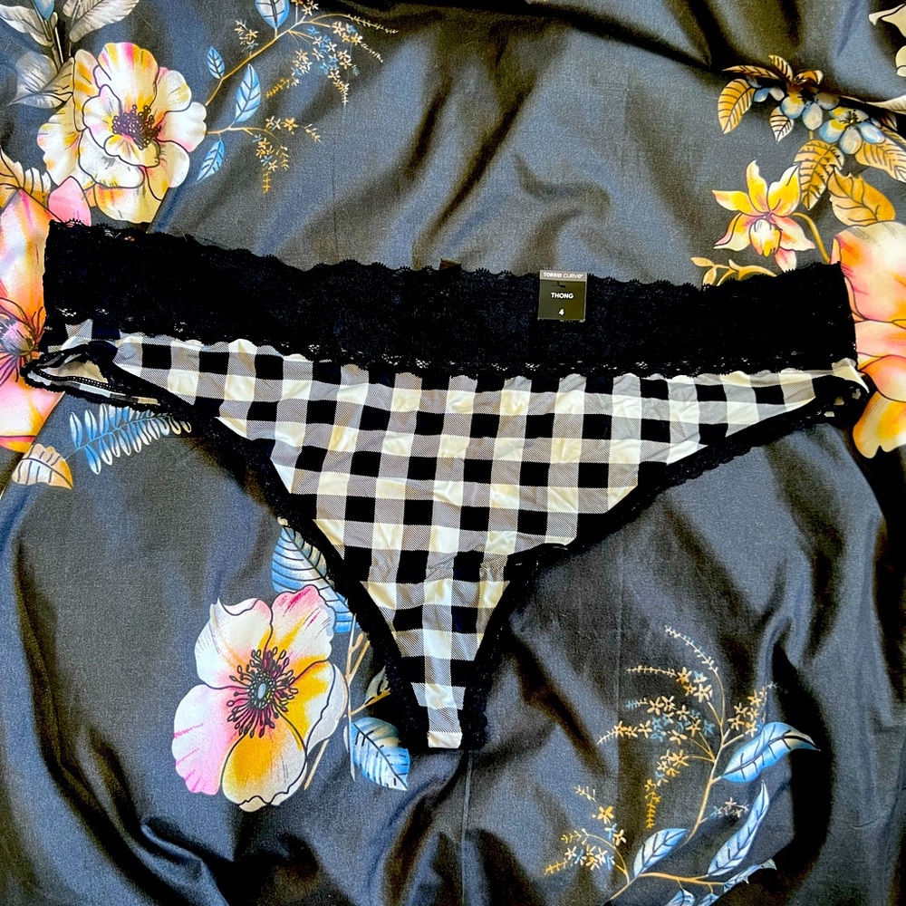 NWT torrid thong panties. Size 4